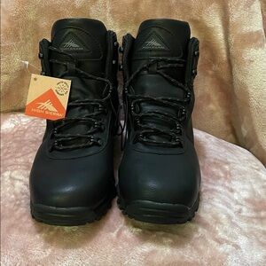 High Sierra Black Outdoor Boots